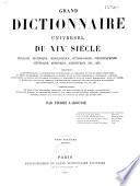 Grand dictionnaire universel du XIXe siècle