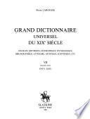 Grand dictionnaire universel du XIXe siècle