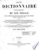 Grand dictionnaire universel du XIXe siècle