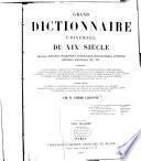 Grand dictionnaire universel du XIXe siècle