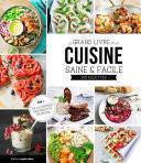 Grand livre cuisine saine et facile