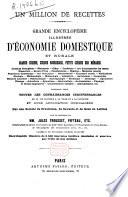 Grande encyclopédie illustrée d'économie domestique et rurale...