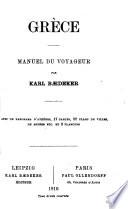 Grèce, manuel du voyageur