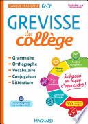 Grevisse du collège : De la 6e à la 3e