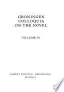 Groningen Colloquia on the Novel