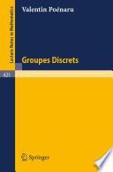 Groupes Discrets