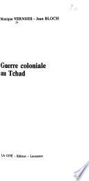 Guerre coloniale au Tchad