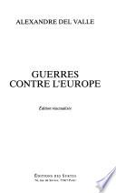 Guerres contre l'Europe
