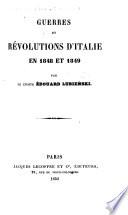 Guerres et révolutions d'Italie en 1848 et 1849