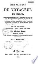 Guide classique du voyageur en Italie