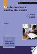 Guide concours cadre de santé