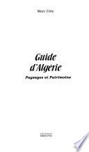 Guide d'Algérie