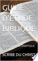 GUIDE D'ÉTUDE BIBLIQUE