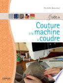 Guide de couture à la machine à coudre