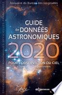 Guide de données astronomiques 2020