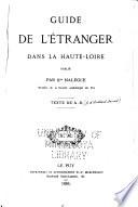 Guide de l'étranger dans la Haute-Loire