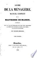 Guide de la mʹenagere