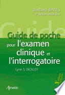 Guide de poche pour l’examen clinique et l’interrogatoire