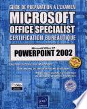 Guide de préparation à l'examen Microsoft Office User Specialist