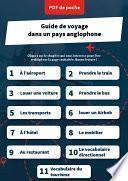 Guide de voyage dans un pays anglophone