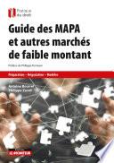 Guide des MAPA et autres marchés à faible montant