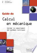 Guide du calcul en mécanique