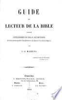 Guide du lecteur de la Bible ...