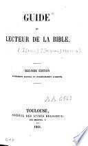 Guide du lecteur de la Bible