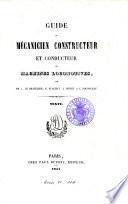 Guide du mécanicien constructeur et conducteur de machines locomotives