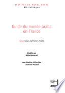 Guide du monde arabe en France