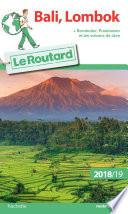 Guide du Routard Bali-Lombok 2018/19