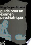 Guide pour un examen psychiatrique