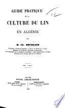 Guide pratique de la culture du lin en Algérie