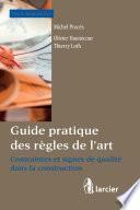 Guide pratique des règles de l'art