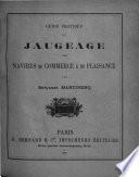 Guide pratique du jaugeage des navires de commerce et de plaisance