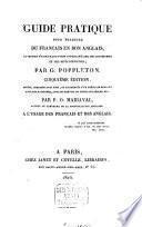Guide pratique pour traduite du français en bon anglais