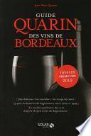Guide Quarin des vins de Bordeaux