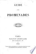 Guides des Promenades [of Paris].