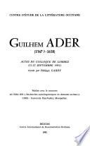Guilhem Ader (1567?-1638)