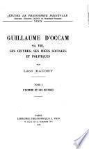 Guillaume d'Occam