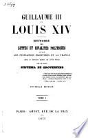 Guillaume III et Louis XIV