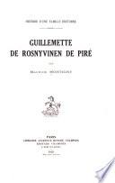 Guillemette de Rosnyvinen de Piré