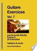 Guitare Exercices Vol. 7
