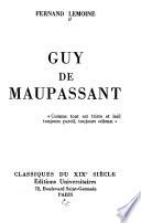 Guy de Maupassant