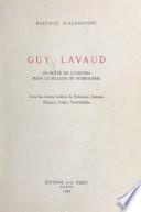 Guy Lavaud, un poète de l'univers dans le sillage du symbolisme