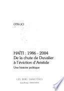Haïti, 1986-2004