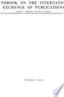 Handbook on the international exchange of publications