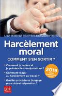 Harcèlement moral 2019