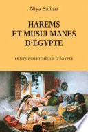 Harems et Mulsumanes D'égypte