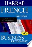 Harrap French Business Dictionary